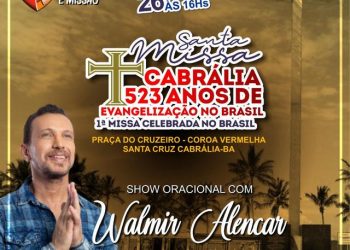 Coroa Vermelha relembra a 1ª missa celebrada no Brasil