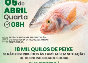 Semana Santa: Prefeitura de Eunápolis entrega 18 toneladas de peixe nesta quarta-feira