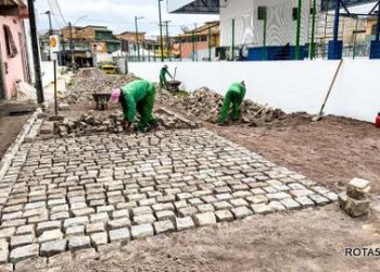 Passarela da Cultura recebe novo sistema de drenagem