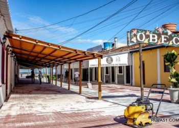 Mais uma etapa das obras da Passarela da Cultura está em execução