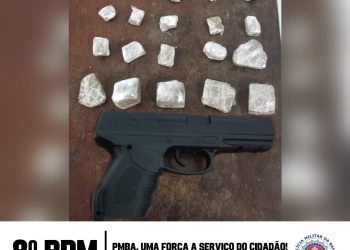 8° BPM APREENDE DROGAS E SIMULACRO DE FOGO, EM PORTO SEGURO
