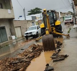 Rua Pedro Vieira Leite recebe sistema de drenagem
