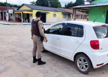 DISTRITO DE PONTO CENTRAL TEM POLICIAMENTO REFORÇADO, EM SANTA CRUZ CABRÁLIA