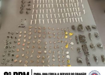 PM de Porto Seguro, não dá folga para traficantes, pendurou…perdeu.