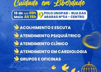 CUIDADO EM LIBERDADE – Prefeitura promove encontro em alusão à Luta Antimanicomial