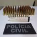 23ª COORPIN/EUNÁPOLIS, apreende muita munição em poder de bandidos.