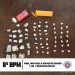 POLICIAIS DO 8° BPM APREENDE DROGAS, EM PORTO SEGURO