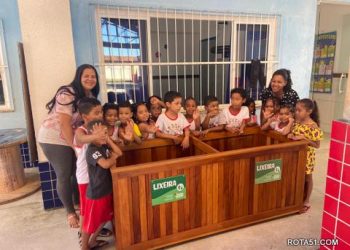EDUCAÇÃO AMBIENTAL CONSCIENTIZA SOBRE DESCARTE E RECICLAGEM DO LIXO NAS ESCOLAS MUNICIPAIS