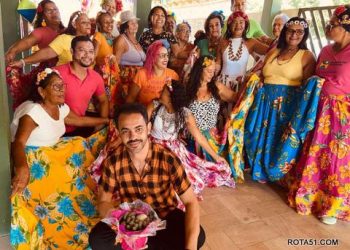 Idosos de Arraial d´Ajuda entram no clima do São João