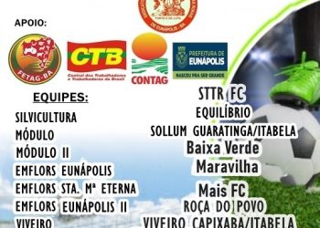 O STTR Sindicato dos Trabalhadores e Trabalhadoras de Eunápolis, promove o IV copão do Trabalhador.