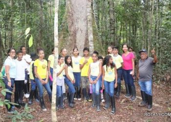 Alunos da rede municipal fazem imersão junto à natureza