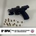 8° BPM APREENDE ARMA DE FOGO, EM PORTO SEGURO. UMA PESSOA FOI PRESA