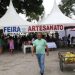 A FEIRA DE ARRESANATO, vai estar hoje e amanhã na praça da Matriz.