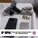 CÃO POLICIAL DO 8° BPM LOCALIZA ARMA E DROGAS, EM PORTO SEGURO