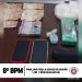 8° BPM REALIZA APREENSÃO DE DROGAS, EM PORTO SEGURO. DUAS PESSOAS FORAM PRESAS