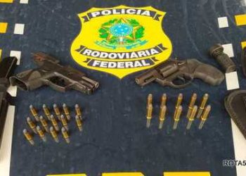 De contrabando, porte ilegal de armas, crime ambiental e outras “mumunhas” se tá errado, a PRF não perdoa, prende mesmo.