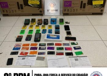8° BPM APREENDE MATERIAIS ILÍCITOS, EM PORTO SEGURO