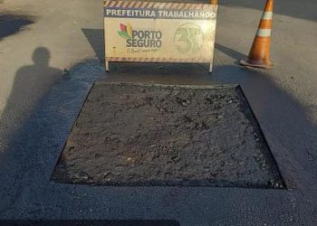 Operação tapa-buracos beneficia ruas do bairro Mirante