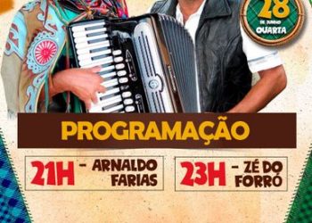 Segunda semana da Vila do Forró 2023 começa com Danniel Vieira nesta quarta-feira