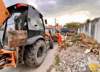 Operação Limpeza Total chega aos bairros Parque Ecológico, Vila Valdete e Vila Parracho.