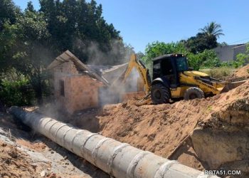 Após ser acionada pelo MP, Infraestrutura demole casa em Área de Preservação Permanente