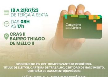 Prefeitura de Eunápolis iniciou segunda etapa da atualização cadastral unipessoal nesta terça-feira