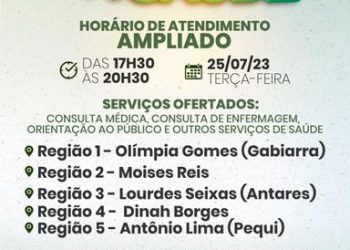 Eunápolis: Unidades Básicas de Saúde realizarão atendimento noturno nesta terça-feira