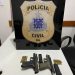 POLÍCIA CIVIL DE EUNÁPOLIS APREENDE DUAS ARMAS DE FOGO UTILIZADAS EM HOMICÍDIO