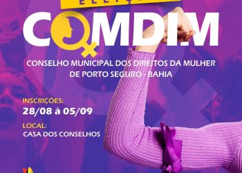 Abertas as inscrições para o Conselho Municipal dos Direitos da Mulher (Comdim)