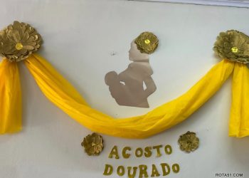 Agosto Dourado – Unidades de saúde realizam ações para conscientização sobre o aleitamento materno
