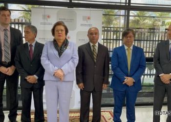 Membros do MPE agradecem prefeita Cordélia Torres por parceria durante inauguração do novo prédio do órgão