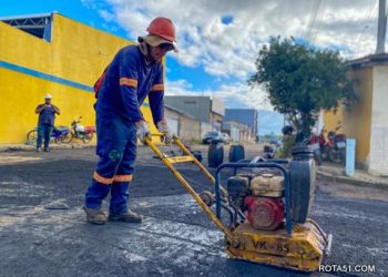 Megaoperação “Tapa-buracos” avança para revitalizar vias do bairro Dinah Borges