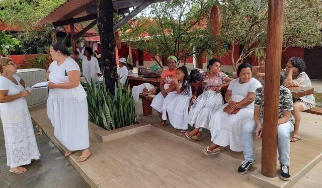 Terreiro de matriz africana recebe ação de acolhimento e saúde