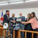 Prefeita Cordélia Torres entrega título de cidadão eunapolitano ao presidente do TJ-BA durante evento do novo Fórum de Eunápolis