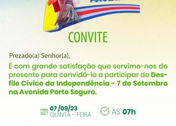 Prefeitura de Eunápolis prepara desfile cívico memorável em comemoração à Independência do Brasil nesta quinta-feira