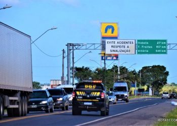 POLÍCIA RODOVIÁRIA FEDERAL, absoluta nas rodovias federais.