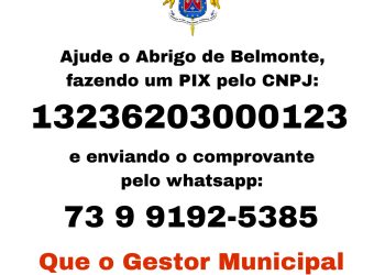 Padre Diego, da Catedral Diocesana de Eunápolis, pede socorro para instituição de Belmonte.