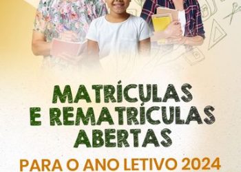 Prefeitura de Eunápolis divulga cronograma de matrículas e rematrículas para ano letivo 2024