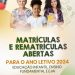 Prefeitura de Eunápolis divulga cronograma de matrículas e rematrículas para ano letivo 2024