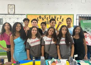 Consciência Negra: estudantes da Escola Horácio de Matos confeccionam arte da cultura africana