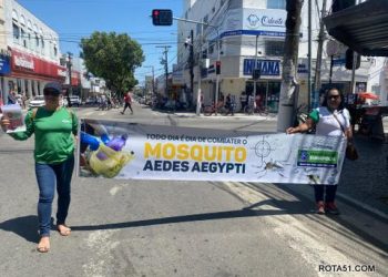 ”Dia “D” Contra Dengue” movimenta Praça da Bandeira com ações educativas em Eunápolis