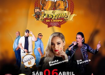 Loja Maçônica 5 de novembro promove festival de chopp