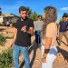 Eunápolis: prefeita Cordélia Torres supervisiona obra no bairro Dinah Borges