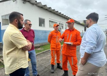 Hospital Regional recebe equipe do Corpo de Bombeiros para iniciar implantação de brigada de emergência