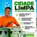 Prefeitura de Eunápolis lança campanha “Cidade Mais Limpa é a que Menos se Suja”, reforçando conscientização dos moradores sobre a limpeza pública