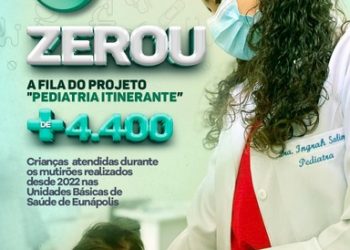 Projeto “Pediatria Itinerante” zera fila de espera de atendimentos infantis nas UBSs de Eunápolis