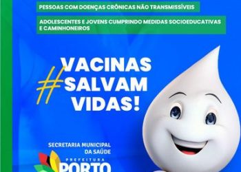 Campanha de Vacinação contra a Influenza começa nesta segunda-feira em Porto Seguro