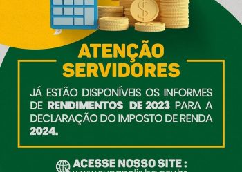 IR2024: Prefeitura de Eunápolis disponibiliza informes de rendimentos para servidores