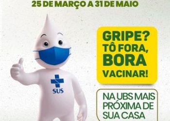 1ª etapa da Campanha de Vacinação contra a Gripe prioriza grupos prioritários em Eunápolis