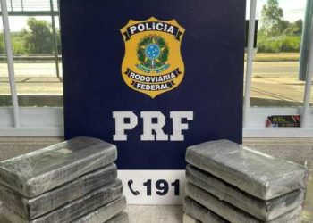 Na BR 116, PRF intercepta carga de cocaína destinada a Jeremoabo (BA)